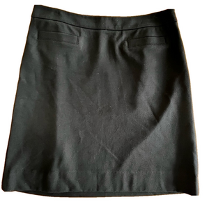 Talbots petites sleek black stretch skirt